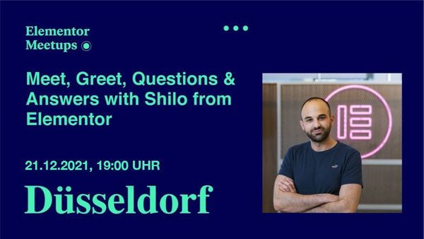 Meet, Greet, Questions & Answers with Shilo from Elementor - event image